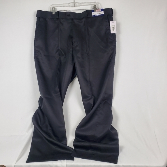 NWT National Patrol Slacks Style 3000E Pants Mens Sz 46R Inseam 32 Uniform Black - Picture 1 of 7